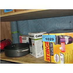 Shelf lot of assorted new product; mesquito trap,