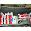 Image 1 : Shelf lot full of commercial LED exit signs