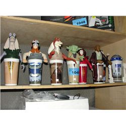 8 starwars collectors mugs