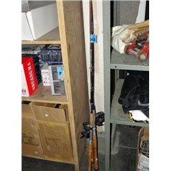 3 fishing rods and 2 reels