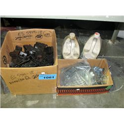 Lot of assorted alligator clamps etc