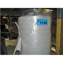 Large roll of white polly