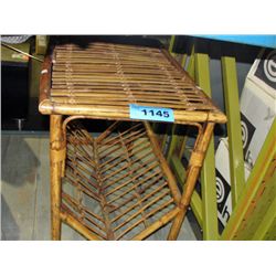 Wicker rattan patio outdoor side table