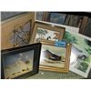 Image 1 : shelf lot of assorted pictures prints and origina