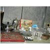 Image 1 : Shelf lot of collectables and household items