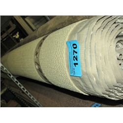 Roll of new carpeting