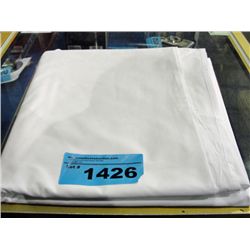 New white queen size top sheet