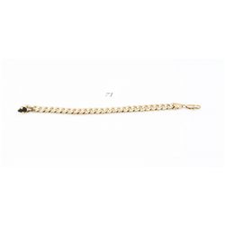 22k gold filled mens bracelet