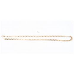 22k gold filled mens chain