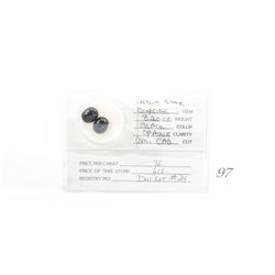 8.20carat black opique india star dlopside