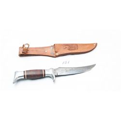 Solingen german made hunting knife with leather