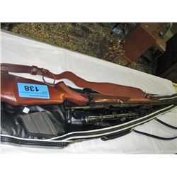 303 bolt action weaver hunters rifle with scope