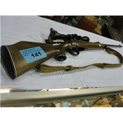 British 303 bolt action hunters rifle with scope