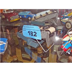 vintage tin toy accessory; conveyor