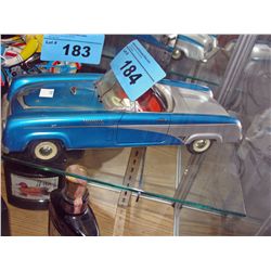 Made in western germany vintage tin toy friction