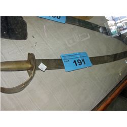 Brass sword