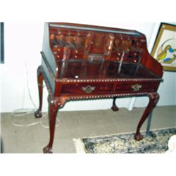 Chippendale style mahogany desk