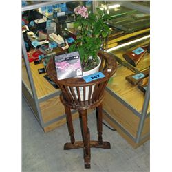 Antique fern stand complete with plant