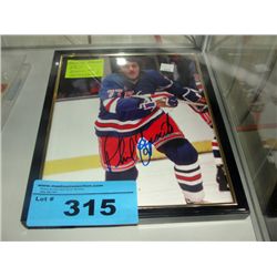 Framed hall of famer Phil Espizito signed photo