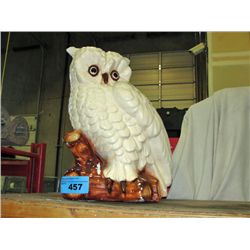 Ceramic decorative owl