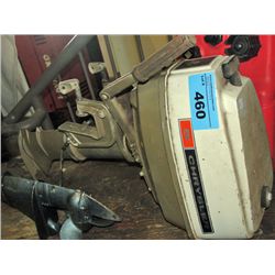 5HP chrysler outboard boat motor