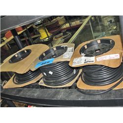 3 spools of circuit cable