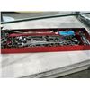 Image 1 : Toolbox tray filled with assorted sockets and