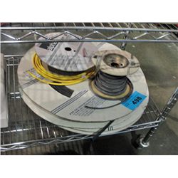 4 spools of assorted tubing