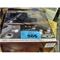 Dock and deck solar marker lights