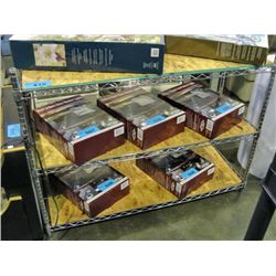 3tier metal shelf unit