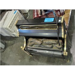 Electric fireplace heater