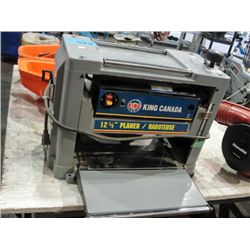 King canada 12 1/2" planer