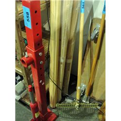 Metal rake