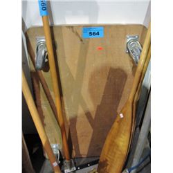 Large 4wheel platform dolly