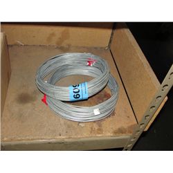 2 bundles of steel cable line