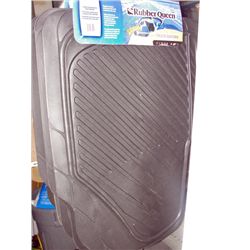 One set of rubber queen automobile floor mats