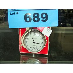 Vintage west clox pocket ben with original box