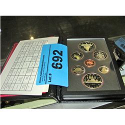 1982 royal canadian mint coin set