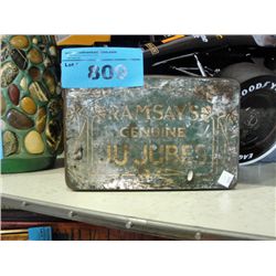 Vintage Ramseys ju-jubs collectors tin