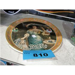 vintage pepsi cola metal serving tray