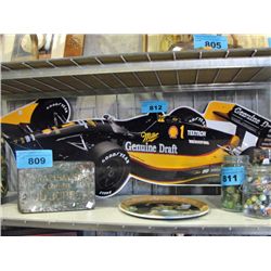 Metal formula one miller genuine draft #1 race car