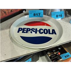 Vintage tin pepsi cola collectors tray