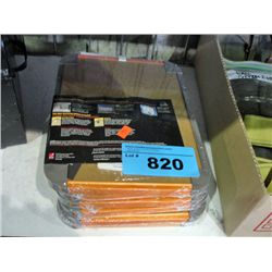 Lot of 9 magnetic dry erase writing boards