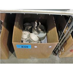 Box of royal china company fine china dinnerware