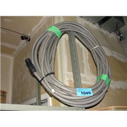 Grey garden hose