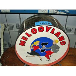 Vintage melody land toy drum
