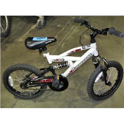 Childs mongoose full suspension bike