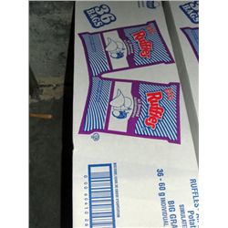 One case of ruffles all dressed potato chips