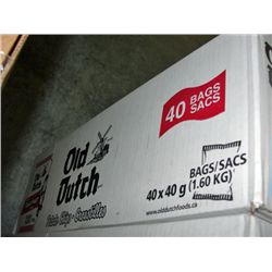 One box of old dutch potato chips - ketchup