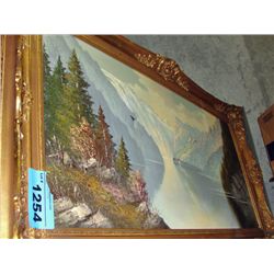 Beautifully framed original oil on canvas paintin